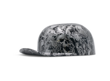Load image into Gallery viewer, Filigree Skulls Doughboy Lid Motorcycle Helmet