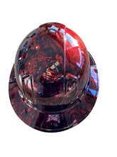 Load image into Gallery viewer, Custom Hydro Dipped Ridgeline Full Brim Chrome kandy red Reaper