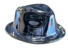 Load image into Gallery viewer, Custom Chrome Fedora Mikes Pro Lid novelty helmet