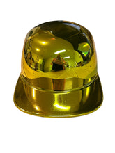 Load image into Gallery viewer, Custom Gold Chrome Flatboy Mikes Pro Lid novelty helmet