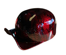 Load image into Gallery viewer, Custom Hydro Dipped Kandy Red Carbon Fiber American Flags2.0 Mikes Pro Lid novelty helmet