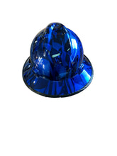 Load image into Gallery viewer, Custom MSA Full Brim kandy Blue Midnight Flags w/edgegard