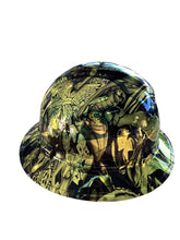 Load image into Gallery viewer, Custom Hydro Dipped Ridgeline Cap Style Gold Chrome Naughty Boy