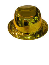 Load image into Gallery viewer, Custom Chrome Gold Fedora Mikes Pro Lid novelty helmet