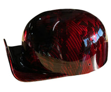 Load image into Gallery viewer, Custom Hydro Dipped Kandy Red Carbon Fiber American Flags2.0 Mikes Pro Lid novelty helmet