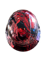 Load image into Gallery viewer, Custom Hydro Dipped Ridgeline Cap Style Chrome Kandy Red Ridge Graffiti