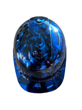 Load image into Gallery viewer, Custom Hydro Dipped Ridgeline Cap Style Chrome Kandy Blue Midnight Flags