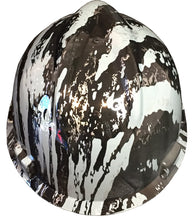 Load image into Gallery viewer, Hard Hat MSA V-Gard Cap Style Custom Gray Marble Splash