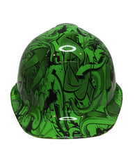 Load image into Gallery viewer, Custom Hard Hat Alien Green Graffiti SL Series Cap Style