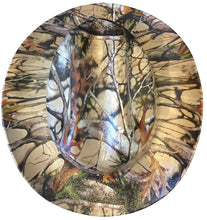 Load image into Gallery viewer, Custom Western Outlaw Hydro Dipped Tan Vista Camo Cowboy Hard Hat