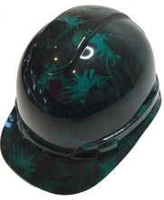 Load image into Gallery viewer, Hard Hat Ridgeline Cap Style Custom Dark Green Dragon Heads