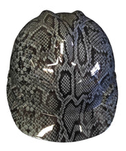 Load image into Gallery viewer, Hard Hat MSA V-Gard Cap Style Custom Gray Snake Skin
