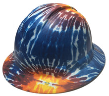 Load image into Gallery viewer, Hard Hat Ridgeline Full Brim Custom Dark Tie Dye