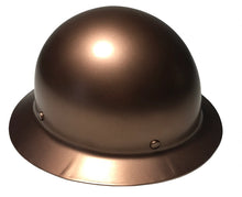 Load image into Gallery viewer, Custom Hard Hat Copper Metallic MSA SkullGard Full Brim
