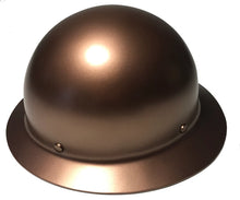 Load image into Gallery viewer, Custom Hard Hat Copper Metallic MSA SkullGard Full Brim