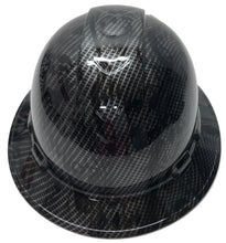 Load image into Gallery viewer, Custom Hydro Dipped Hard Hat Carbon Fiber No Evil Skulls Full Brim Ridgeline