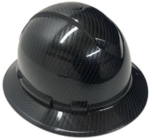 Load image into Gallery viewer, Custom Hydro Dipped NEW CHROME Carbon Fiber Hard Hat Ridgeline Full Brim