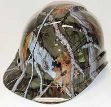Load image into Gallery viewer, Hydro Dip Hard Hats Green Vista Camo Pyramex Ridgeline Protective Helmet
