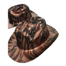 Load image into Gallery viewer, Custom Western Outlaw Copper Metallic American Flags Patriotic Series Cowboy Hat