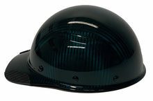 Load image into Gallery viewer, Custom Hydro Dipped Translucent Teal Lift Dax Carbon Fiber HDCC-17KG Cap Style Hard Hat