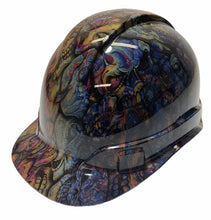 Load image into Gallery viewer, Custom Hydro Dipped Hard Hat Oil Slick Insanity Skulls Ridgeline Cap Style