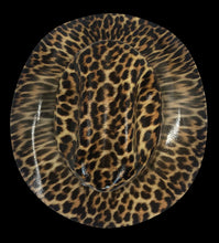 Load image into Gallery viewer, Custom Hydro Dipped Western Outlaw Cheetah Print Cowboy Hat