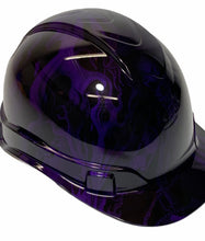 Load image into Gallery viewer, Custom Hydro Dipped Hard Hat Ridgeline Cap Style Plum Crazy Purple Ace Of Skulls