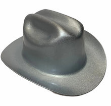 Load image into Gallery viewer, Custom Hydro Dipped Western Outlaw Silver Pearl Cowboy Hard Hat