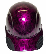 Load image into Gallery viewer, Custom Kandy Purple Insanity Skulls Lift Dax Carbon Fiber HDCC-17KG Cap Style Hard Hat