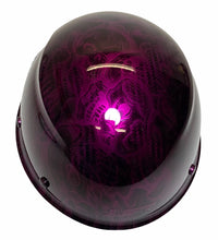 Load image into Gallery viewer, Custom Kandy Purple Insanity Skulls Lift Dax Carbon Fiber HDCC-17KG Cap Style Hard Hat
