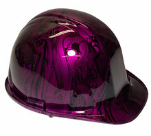 Load image into Gallery viewer, Custom Hard Hat Kandy Purple Translucent Graffiti SL Series Cap Style