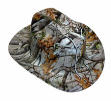 Load image into Gallery viewer, Custom Western Outlaw Hard Hat White Vista Camo