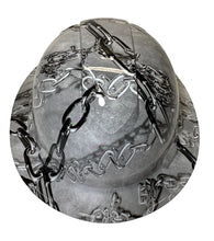 Load image into Gallery viewer, Hydro Dip Hard Hat White Chains Pyramex Ridgeline Protective