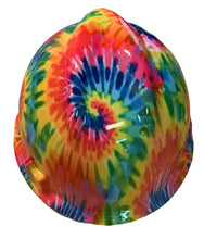 Load image into Gallery viewer, Hard Hat MSA V-Gard Cap Style Custom Light Tie Dye