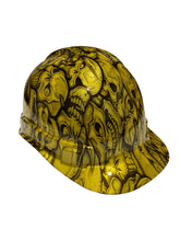 Load image into Gallery viewer, Hard Hat Hydro Dipped Ridgeline Cap Kandy Gold Insanity Skulls
