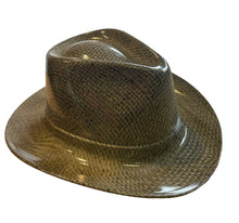 Load image into Gallery viewer, Custom Hydro Dipped Vulvan Burlap Cowboy Hard Hat