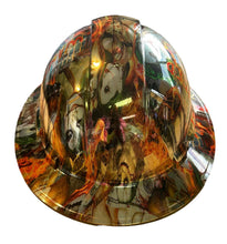 Load image into Gallery viewer, Custom Ridgeline Full Brim Hard Hat Chrome Mardi Wanna