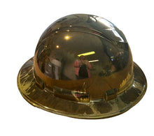 Load image into Gallery viewer, Custom Ridgeline Full Brim Hard Hat Donovan's Special Weathered Chrome