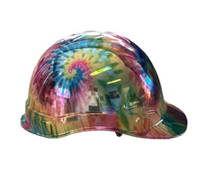 Load image into Gallery viewer, Hard Hat Ridgeline Cap Style Custom Chrome Tie Dye