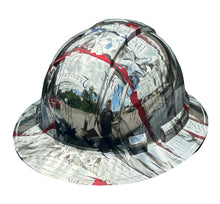 Load image into Gallery viewer, Custom Ridgeline Full Brim Hard Hat Chrome We the People