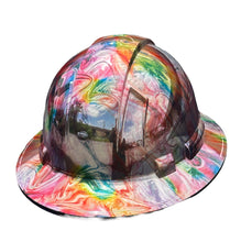 Load image into Gallery viewer, Custom Ridgeline Full Brim Hard Hat Chrome Slick Neon