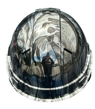 Load image into Gallery viewer, Hard Hat Ridgeline Cap Style Custom Chrome Ace of Skulls