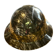 Load image into Gallery viewer, Custom Ridgeline Full Brim Hard Hat Chrome Negative Flags