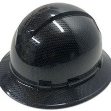 Load image into Gallery viewer, Custom Hydro Dipped NEW CHROME Carbon Fiber Hard Hat Ridgeline Full Brim