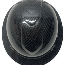 Load image into Gallery viewer, Custom Hydro Dipped NEW CHROME Carbon Fiber Hard Hat Ridgeline Full Brim