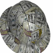 Load image into Gallery viewer, Custom Hydro Dipped Hard Hat White 100 Stacks Ridgeline Full Brim