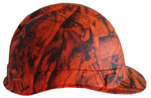 Load image into Gallery viewer, Custom Hard Hat Hi Vis Orange Vista Camo Cap Style Ridgeline