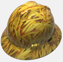 Load image into Gallery viewer, Custom Hard Hat MSA V-Gard Full Brim French Fries