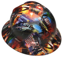 Load image into Gallery viewer, Custom Trump Hard Hat MSA V-Gard Full Brim