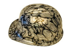 Load image into Gallery viewer, Hard Hat SL Series Cap Style Custom Hydro Dipped Silver Metallic Insanty Skulls